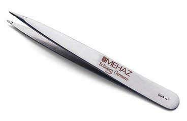 MEHAZ 094 Depil-A-Tweez Pointed Tip Stainless Steel Pointed Tweezer MC0094