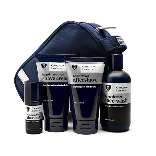 Grooming Lounge Greatest Shave Ever 4-Piece Kit – The Best Men’s Shaving Kit On The Planet.