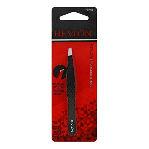 Revlon Expert Tweezer, Slant Tip (Pack of 6)