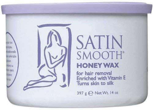 Satin Smooth Wax Honey With Vit E 14 oz. Jar