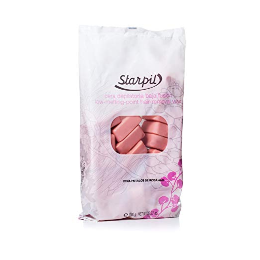 Starpil Wax - Pink Rose Petal Hard Wax Tablets (2.2 lb/33 oz Bag)