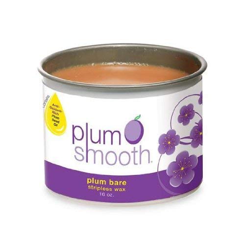 Plum Smooth Stripless Wax Plum Bare 16oz