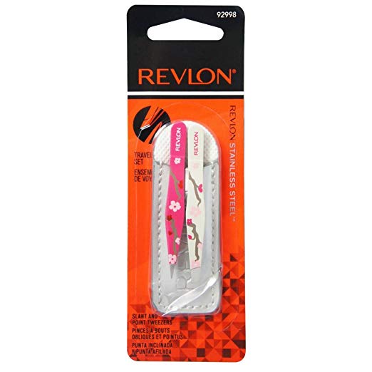 Revlon Mini Tweezer Set To Go, 1 ea (Pack of 3)