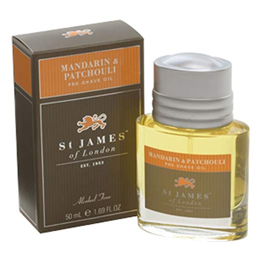 St James of London Mandarin & Patchouli Pre-shave Oil